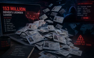 153 Million Driver's Licenses Showed Up on the Dark Web