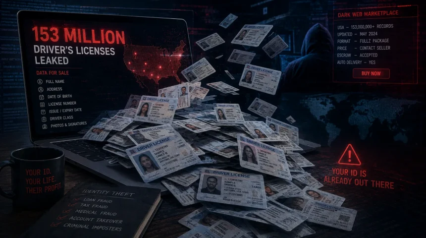 153 Million Driver’s Licenses Showed Up on the Dark Web. Here’s the Full Story.