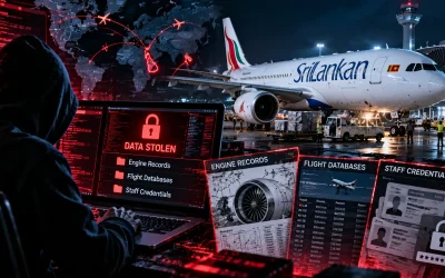 BLACKNET-00 Claims Cyberattack on SriLankan Airlines and Theft of Internal Data