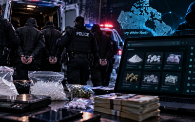 Icy White North" Dark Web Drug Network Dismantled in Ontario