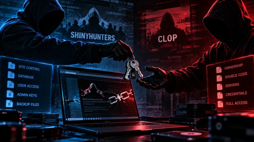 ShinyHunters Didn’t Just Deface Cl0p’s Site. They Took the Keys to It.