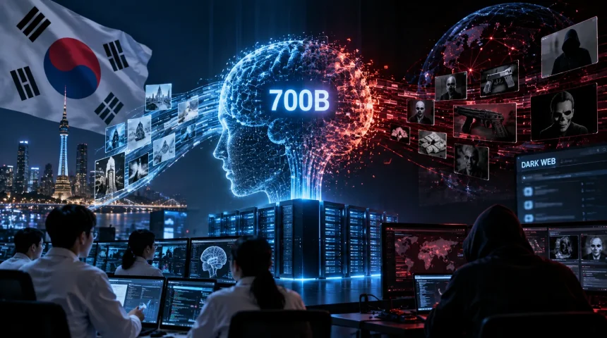 South Korea Is Building a 700-Billion-Parameter AI Trained on Dark Web Data