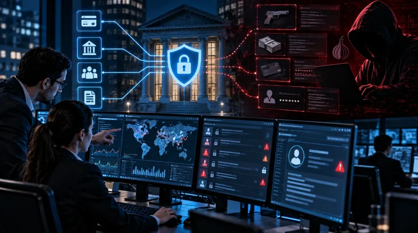 dark web fraud intelligence banking