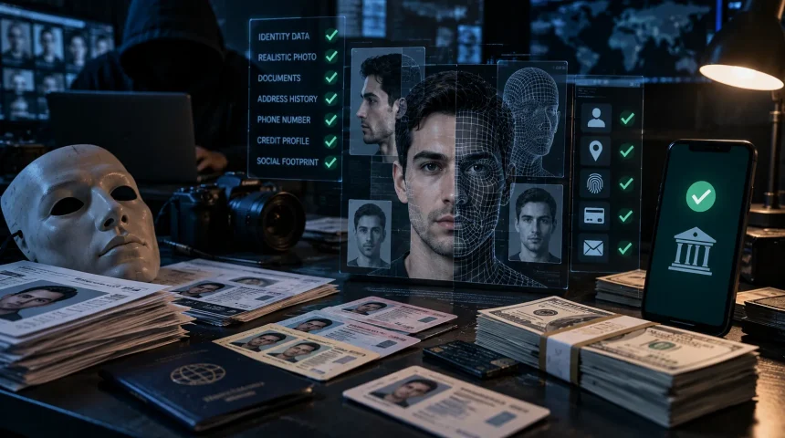synthetic identity dark web