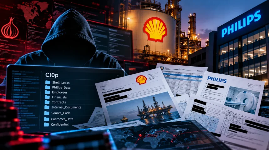 Cl0p Published Shell and Philips Data on the Dark Web. Here’s What BNR Found.
