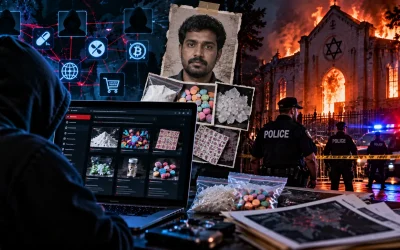 Ebin Paul: The Synagogue Arson, Eight Types of Synthetic Drugs, and a Dark Web Link Police Are Now Untangling