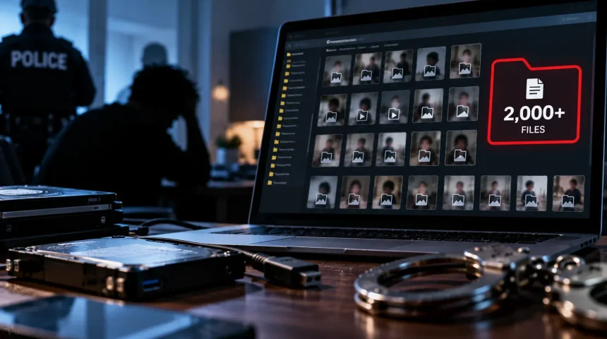 Hartford Man Arrested After Police Find 2,000+ CSAM Files on His Devices