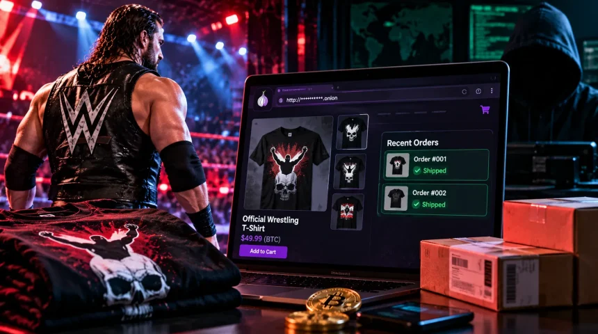 WWE Star Sells Merch On The Dark Web; Asks Company Not To Fire Him